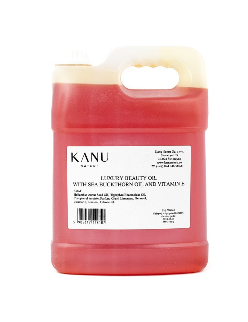 Kanu nature catina ulei masaj 5L kanu nature romania happytour masajshop