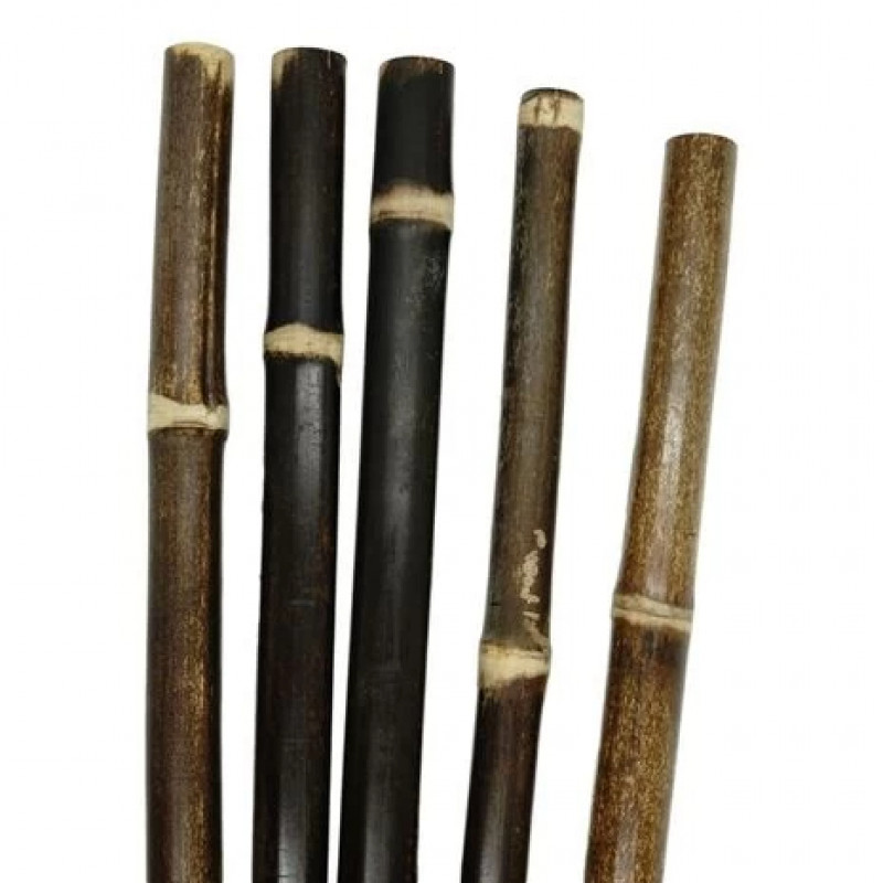 Kanu nature bat din bambus pentru masaj 40cm 1 5 2 cm grosime negru masajshop happy tour