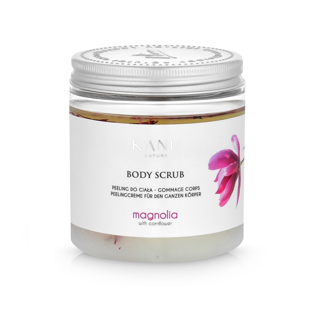 Kanu nature peeling exfoliant magnolie floare colt kanu nature romania happy tour Kanu Nature peeling solno olejowy magnolia z blawatkiem body scrub 2
