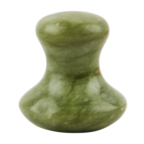Kanu nature CAMPIV grossiste massage facial gua sha champignon jade vert z1