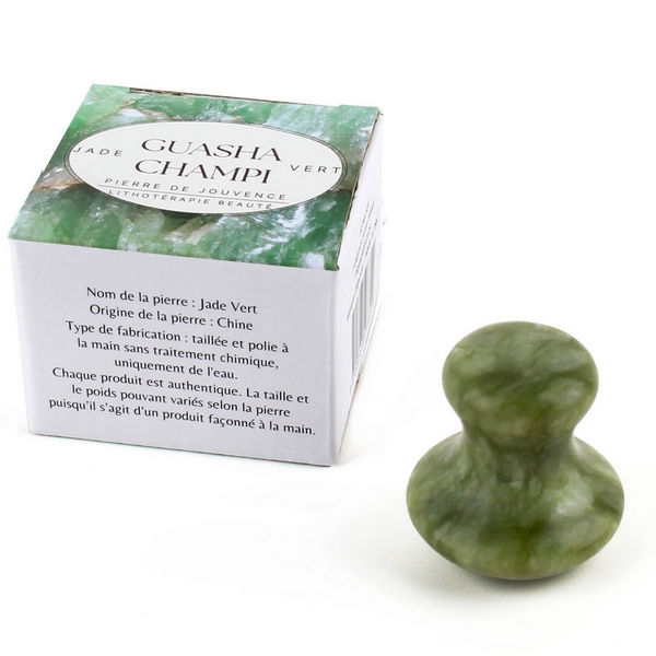 Kanu nature CAMPIV lieferant gesichtsmassage lifting guasha jade grun z5