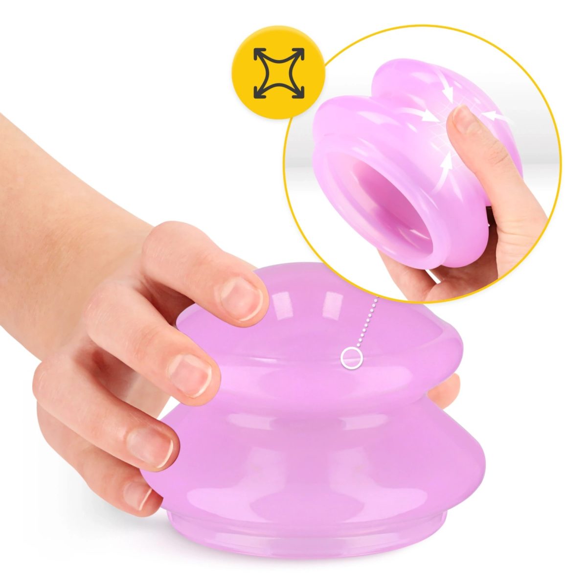 Kanu nature ventuze silicon roz 4fizjo happytour masajshop2