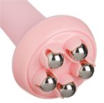 Roller Aparat masaj Manual Roz - 5 Bile - Ø 8x14,5 cm - imagine 2