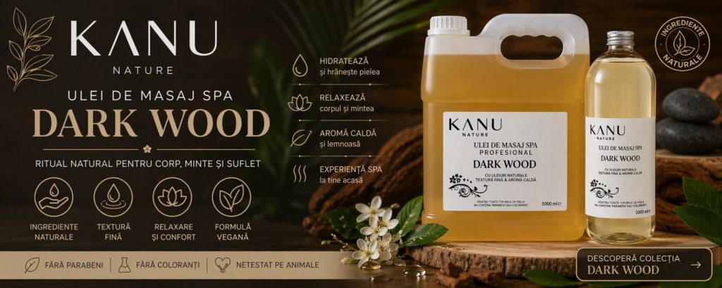 Kanu nature dark wood banner