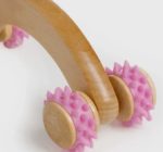 Rolă de masaj pentru relaxare și eliberare a stresului - Roller Masaj Corp ROZ - imagine 3